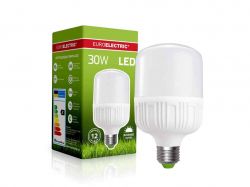   30W E27 4000K  Plastic (40) EUROELECTRIC