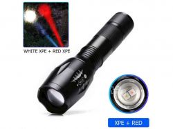 i ii 5000K R5-2XPE (whitered), 118650/3xAAA,  USB, zoom, Box  