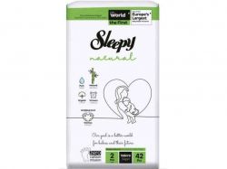 ϳ  Natural 2 (42) Diaper Mini 3-6 SLEEPY
