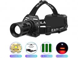 ˳  5000K  2*18650 CARBON BL-2322-TG3LED(WhiteRedBlueGreen) 