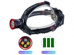 ˳  5000K  3*18650 CT021 31 ULTRA LED,  Type-C 