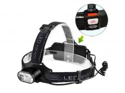 ˳  5000K  2*18650 Police 2128-2T6, signal light,  Type-C, Box 