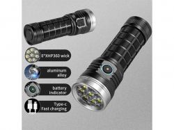 i ii 5000K W5185-8XHP360,  Type-C, Box  1*18650 