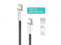  Type -Lightning Apple (braided cotton) (PD Fast Charging 27W) 1  olorWay
