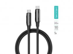 ������ Type-C - Type-C (PVCAluminum Alloy) (PD Fast Charging 240W) 5� 1� ������ ���olorWay