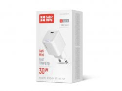 ��������� �������� ������� GaN Mini 30W PD Port PPS USB-C ��� ���olorWay
