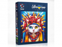 ����� White cat in the wreath DT1000-06 ��VLADI TOYS