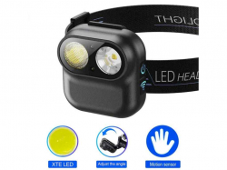 ˳���� �������� 5000K ��� ���������� W809-2XTE, Motion Sensor, �� Type-C, ������, ����� �������