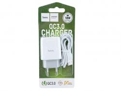 ��������� �������� ������� Type-C C72Q 1USB/18W/QC3.0/������ ���� 1� ��HOCO