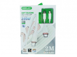 ������ Type-C - Type-C GD-67T2 9A/240W/QC3.0/OD4.5 ���������� ���� 2� ��GERLAX
