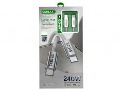 ������ Type-C - Type-C GD-69T 240W/QC3.0 ���� 1� ��GERLAX