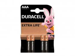 ��������� ����� LR03/AAA 4�� (������) Extra Life ��DURACELL