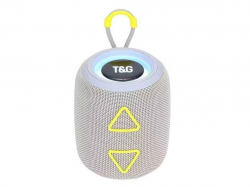���������� ������� Bluetooth TG655 � RGB ������������, speakerphone, ����, grey ��TG