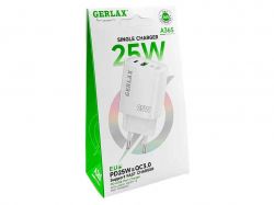 ��������� �������� ������� USB A36S 3A 1USB PD25W QC3.0 ���� ��GERLAX