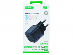 ��������� �������� ������� USB GA-49S 1USB 30W QC3.0 PD ������ ��GERLAX