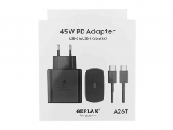 ��������� �������� ������� Type-C to Type-C A26T 3A QC3.0 45W ������ ��GERLAX