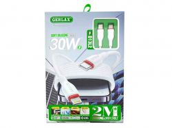 ������ Type �-Lightning iPhone PD D13L2 30W ���������� ���� 2� ��GERLAX