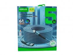 ������ USB � Lightning iPhone GD-55L 6� OD4.5 ������ ��������� 5� ��GERLAX