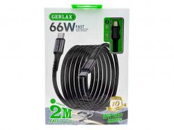 ������ Type-C - Type-C GD-71PT2 6A 66W QC3.0 ��������� ������ 2� ��GERLAX