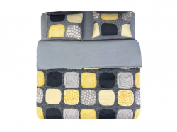 �������� �������� ������ 2-� �� Printed 10046 80�/�2 CLOSED 17-3802 Gull (��������� 2�� 50*70) ��������� ��ARCLOUD