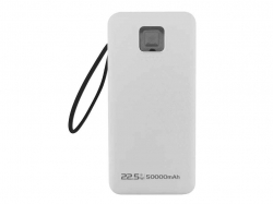Power Bank 50000mAh GP-524P 4USB/3A/PD20W/22.5W/QC3.0/�������/LED �������/������ 2�1 (Type-C/Lightning) ���� ��Gerlax