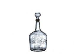 Пляшка скляна зі скл. пробкою 1,5л Фуфирьок ТМ GLASS GO