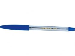 Ручка кулькова, (з гум. грипом) синя BM.810001 JOBMAX ТМ BUROMAX