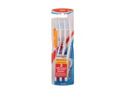 Зубна щітка Clean and Flex Medium 3шт. ТМ AQUAFRESH