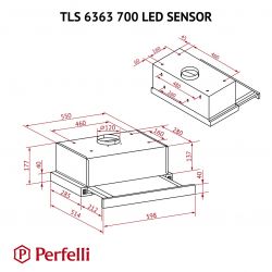  Perfelli TLS 6363 WH 700 LED Sensor -  10