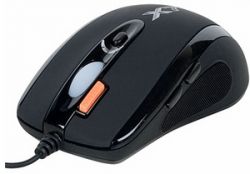  A4Tech XL-750BK-B Full speed Laser Game Oscar mouse Black, Laser, USB, 3600 dpi, Gaming X7,   ,     -  1