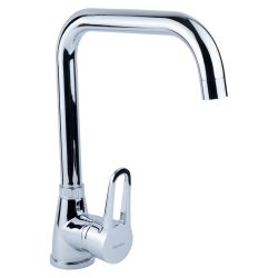 Змішувач для кухні на мийку 34 35 Г-гусак на гайці (HL-4B230C) ТМAquatica - Картинка 2