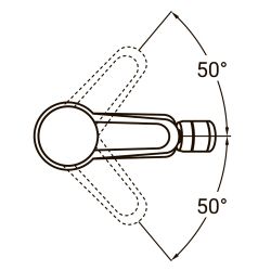 Змішувач для біде s32 35 на гайці (HK-1F130C) ТМAquatica - Картинка 3