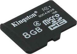 Карта памяти Kingston Class4 8Gb SDC4/8GBSP без адаптера