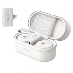 ̳   BOYA Omic-D (Lightning) white