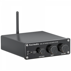 Підсилювач звуку Fosi Audio M01-BT. Bluetooth 5.0, 300W