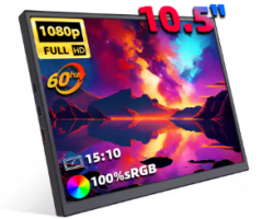 ����������� ������� ZSUS PM10A black 10,5" 1920x1280