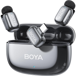 ̳������ ��������� ����������� BOYA mini 2-02 (Type-C) silver