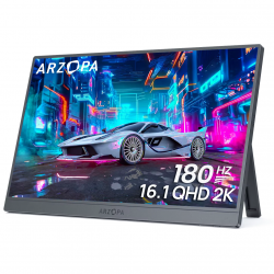 ����������� ������� Arzopa Z3FC gray + Case 16.1" 2560x1440 180 ��