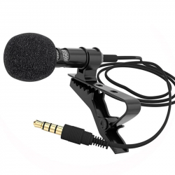 Микрофон VOXLINK 3м с прямым штекером black
