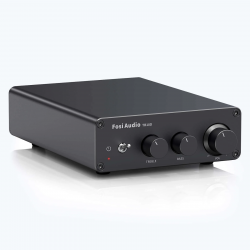 Підсилювач звуку Fosi Audio TB10D black. Bluetooth 5.0, 2x300W