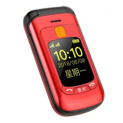 Gzone F899 (Mafam F899) red. Touch dual screen. Flip