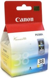  Canon CL-38, Color, iP1800/1900/2500/2600, MP140/190/210/220/470, MX300/310, 9  (2146B005)