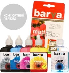 �������� ������ Barva Canon PG-445 / PG-46 + CL-446 / CL-56, C/M/Y/K, 4 x 90 � + ����. �������� 90 � + ���������� Barva A6 (10x15), 20 �, 230 �/�2 (I-BAR-CPG445-CMP)