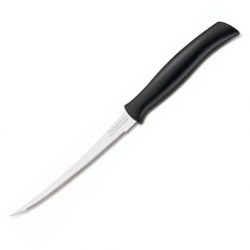 Нож TRAMONTINA ATHUS нож д/томатов 127мм black инд.пл.блистер (23088/905)