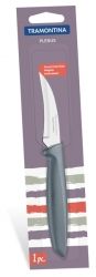 Нож TRAMONTINA PLENUS grey нож шкуросъемный 76мм инд.блистер (23419/163)