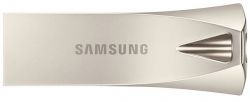 Flash Drive Samsung Bar Plus 128GB (MUF-128BE3/APC) Silver  -  1