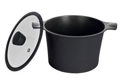 Кастрюля RINGEL Zitrone Black Кастрюля 24x16.2 см (5.8л) с крышкой (RG-2108-24/2 BL) - Картинка 2