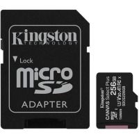   KINGSTON microSDHC 256Gb Canvas Select+ A1 (R100/W85) +ad (SDCS2/256GB)