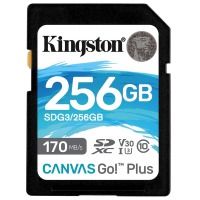  ' KINGSTON SDXC 256GB Go + U3 V30 (R170/W90)
