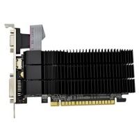  GeForce 210, AFOX, 1Gb DDR3, 64-bit, VGA/DVI/HDMI, 589/1040MHz, Silent, Low Profile (AF210-1024D3L5-V2)